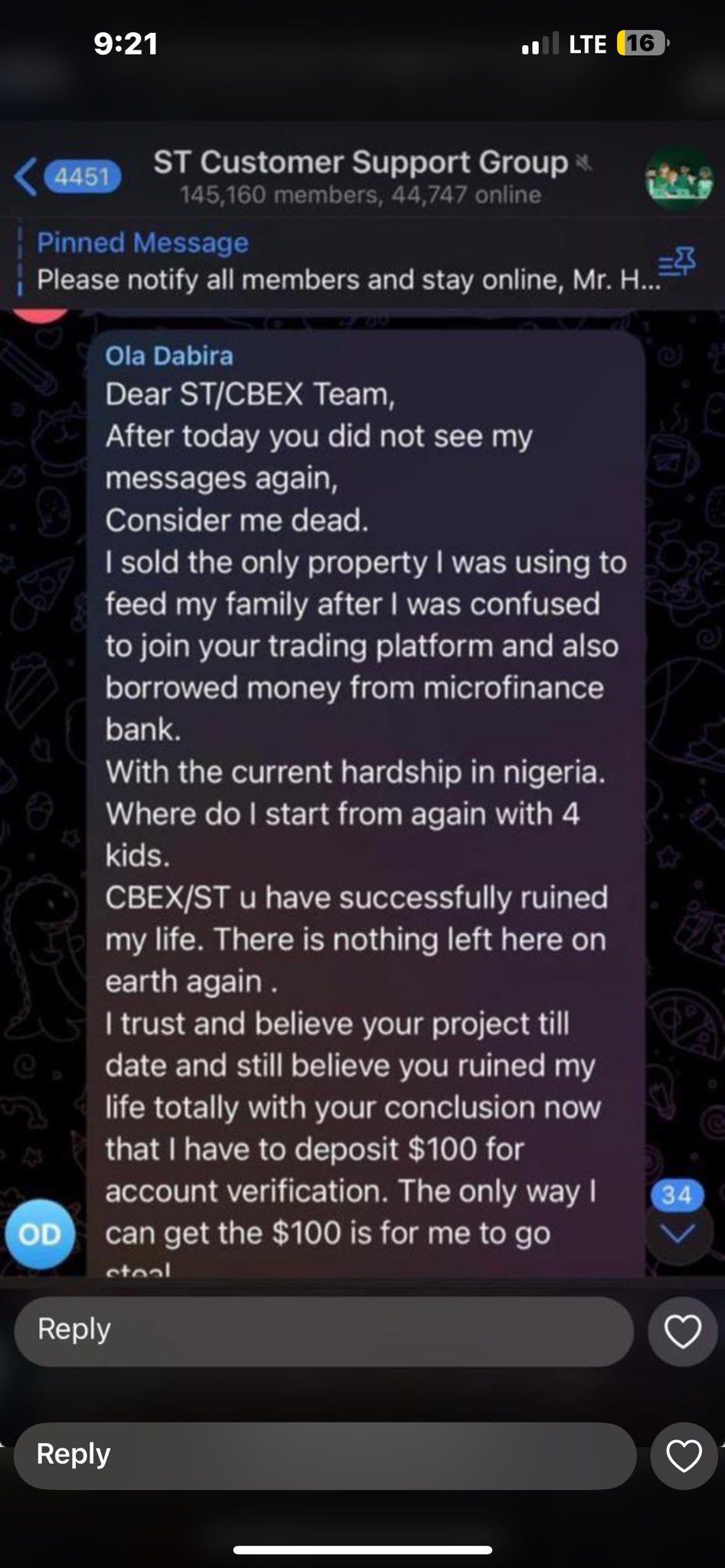 CBEX scam