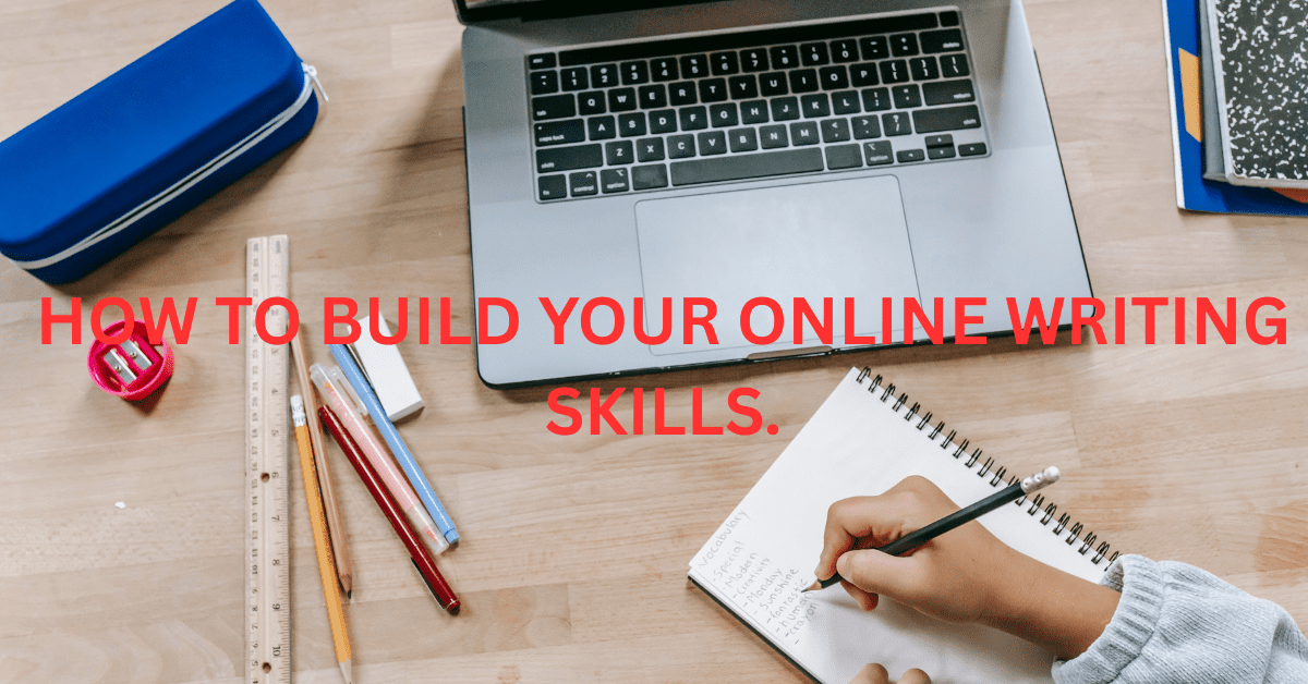 A writer polishing their online writing skills in Kenya