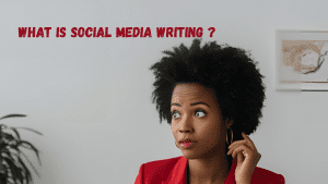 What is social media writing