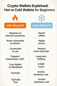hot vs cold crypto wallets