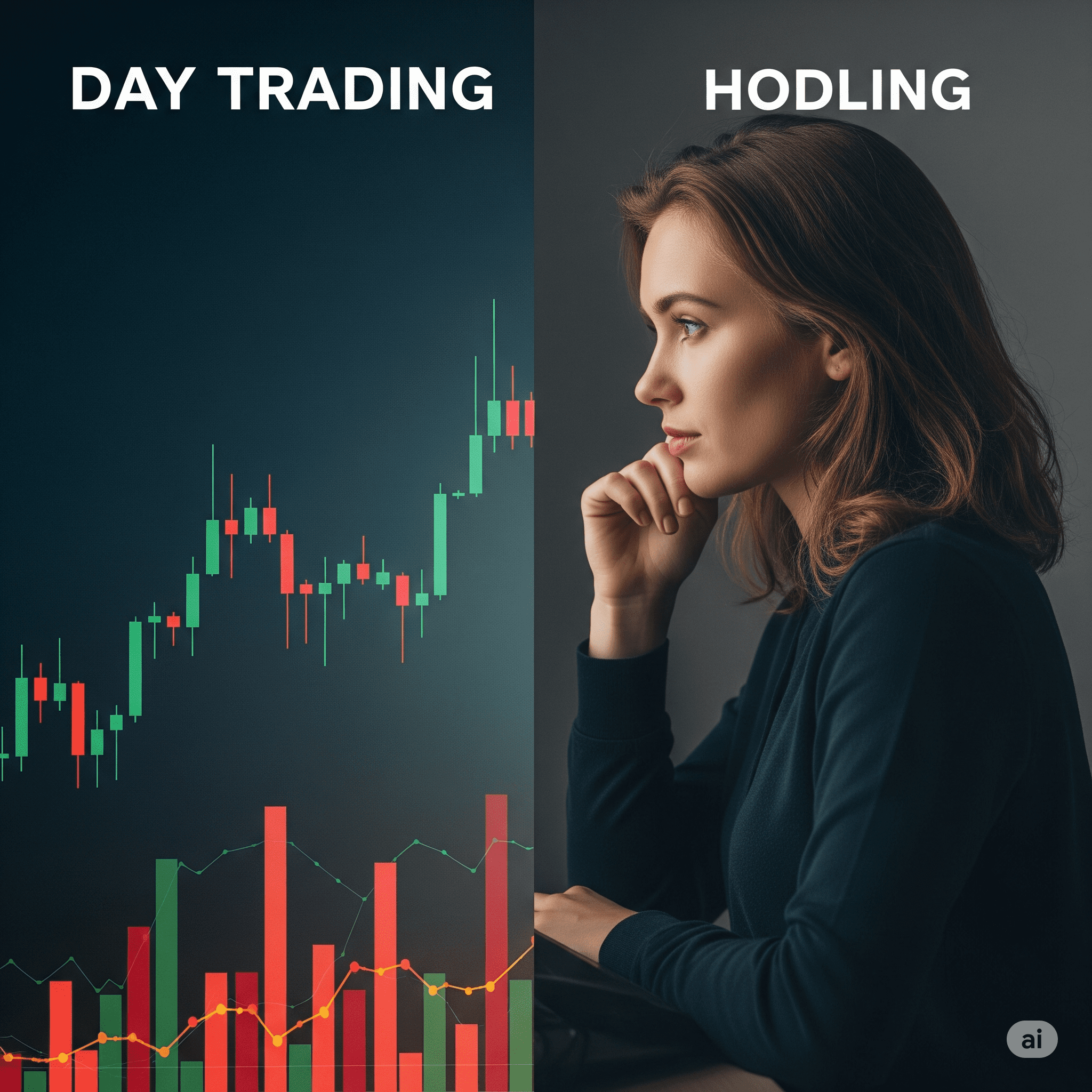 hodling in Kenya vs day trading