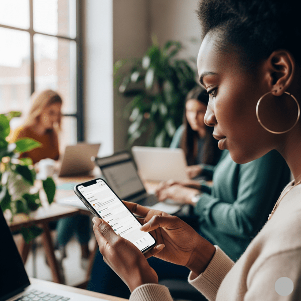 a female looking for online jobs in Kenya.